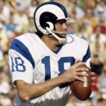 Roman Gabriel, quarterback de origen filipino de los Rams.