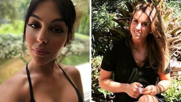 Im&aacute;genes de Georgina Rodr&iacute;guez y de Erika Choperena, las parejas de Cristiano Ronaldo y Antoine Griezmann respectivamente