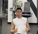 Así entrena James mientras el Real Madrid está en cuarentena