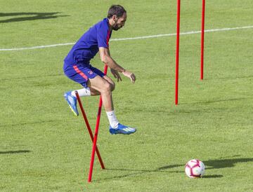 07 /08/18 
ATLETICO DE MADRID 
Entrenamiento en Brunico Riscone ( Italia) 
JUANFRAN GIRA ITALIA PRETEMPORADA