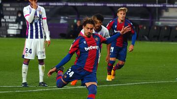 27/11/20 PARTIDO PRIMERA DIVISION
REAL VALLADOLID - LEVANTE
GOL 1-1 CAMPAÑA PENALTI