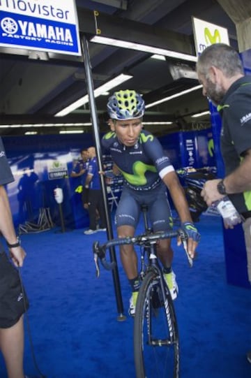 Nairo Quintana, ciclista colombiano. 