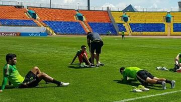 México entrenamiento