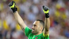 David Ospina una de las figuras de Colombia en el juego frente a Paraguay