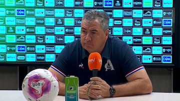 Rueda de prensa de América de Cali tras el empate 2-2 con Equidad.