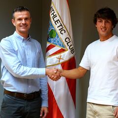 El Athletic ata a otra de sus perlas: Unai Gómez renueva hasta 2028