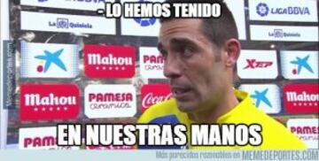 Los memes más divertidos del empate del Villarreal-Barcelona