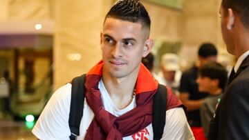 Borré espera mejorar su rendimiento con Internacional de Porto Alegre.