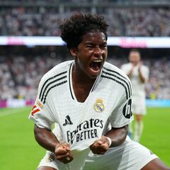 Debut soñado de Endrick en el Bernabéu