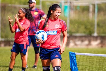 Así fue el último entrenamiento de la Selección Colombia Femenina ante de enfrentar en la cuarta jornada del Grupo A de la Copa América a Ecuador.