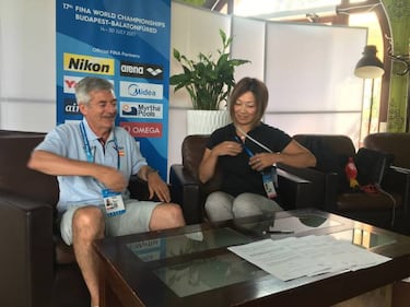 Carpena y Mayu escenifican el cambio de rumbo en la sincro