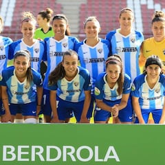 El Málaga asalta Las Gaunas con un gran gol de la mexicana Natalia