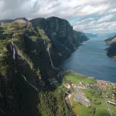 Impactantes imágenes de longboard por Noruega en 4K
