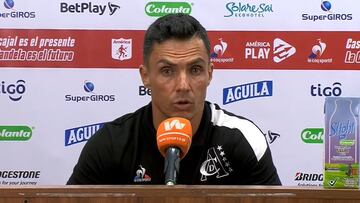Lucas González, técnico de América de Cali.