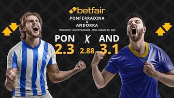 SD Ponferradina vs. FC Andorra: horario, dónde ver, pronósticos y estadísticas