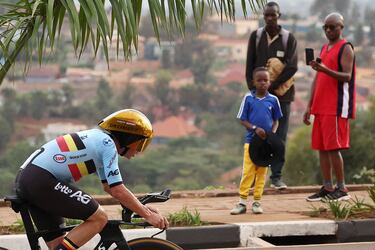 Evenepoel campeón del mundo de contrarreloj.