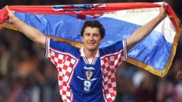 Davor Suker: Yugoslavia fue campeón en el mundial juvenil de 1987 que se jugó en Chile y el ex delantero se dio a conocer en todo el mundo por su poder de goleo. 