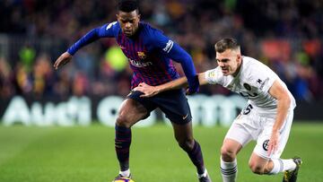 Semedo, en el partido ante el Valencia.