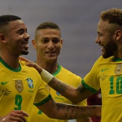 Richarlison y Gabriel Jesús, los complementos de Neymar