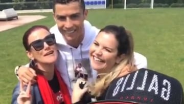 Cristiano Ronaldo y sus hermanas, v&iacute;ctimas de un v&iacute;deo que iba a ser fotograf&iacute;a.