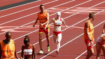 Celso y Susana, en la carrera.