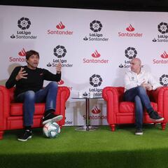 Sanchís y Salinas: "El campeón no saldrá de este encuentro"