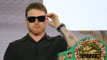 The Mexican is gearing up for this weekend's clash between the Ukrainian and Daniel Dubois for the undisputed heavyweight title.