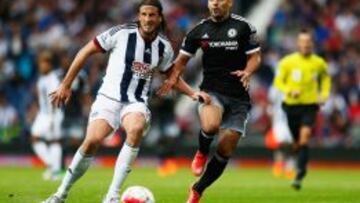 Falcao Garc&iacute;a jug&oacute; 13 minutos con Chelsea ante West Bromwich 