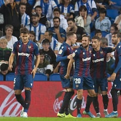 1x1 del Levante: Bardhi lidera el triunfo en Anoeta