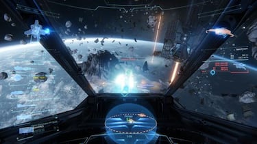 Así es el combate en Star Citizen