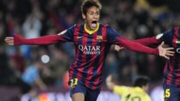 Neymar desatasca al Barça y deja al Madrid a cinco puntos