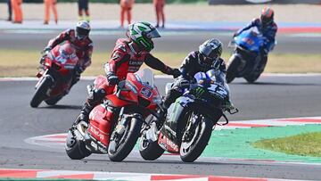 Maverick, Mir y Pol firman el triplete español en Misano