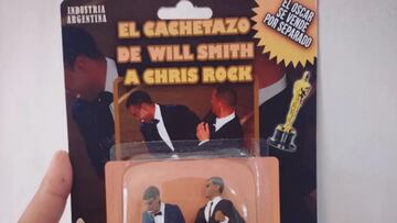 Así es el nuevo muñeco de Will Smith y Chris Rock que retrata la cachetada