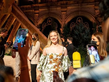 The Lord of the Rings: The Rings of Power, walking among elves