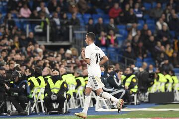 Expulsión de Lucas Vázquez