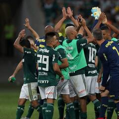 Palmeiras empató en la previa de su choque ante Colo Colo