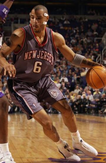 Kenyon Martin, con los Nets, en noviembre de 2002.