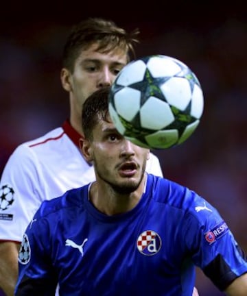 Petar Stojanovic y Luciano Vietto.