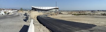 Obras en los accesos por carretera.