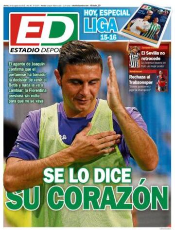 Portadas de la prensa deportiva