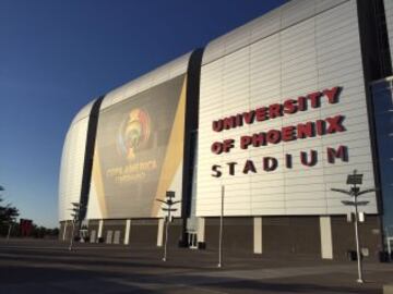 El estadio de la Universidad de Phoenix, el escenario para terminar con decoro