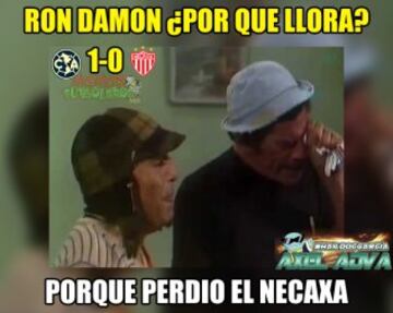 América vence al Necaxa pero no es suficiente para los memes