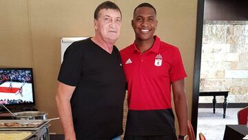 Julio César Falcioni y Carlos Bejarano