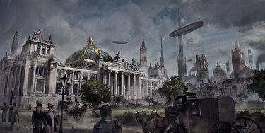 Ciudades del mundo bajo la estética The Order 1886