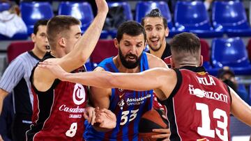 Barcelona - Zaragoza: resumen y resultado, ACB (76-63)