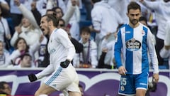 Nacho acaba con 260 minutos sin marcar en el Bernabéu