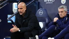 Pep celebró la clasificación para la Champions