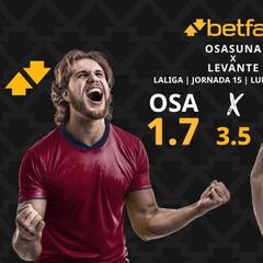 CA Osasuna vs. Levante UD: horario, dónde ver, pronósticos y clasificación