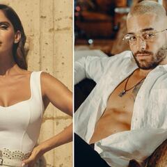 Natalia, novia de Neymar, estalla y abandona una entrevista al salir el tema de Maluma