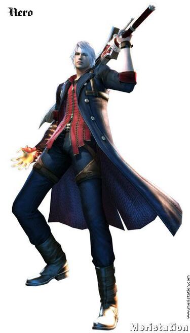 Nero y Dante muestran sus armas en Devil May Cry 4